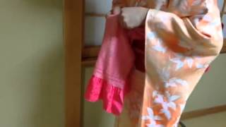 帯締めと結び方と絞りの帯揚げの始末の方法 水戸 着付け 教室 Kimono [upl. by Pevzner]