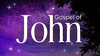 Gospel of John  Abide Audio Bible Holy Bible Audio [upl. by Hardunn]