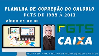 Planilha para calcular FGTS grátis  vídeo 1 de 3 [upl. by Calise]