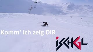 So ist das SKIFAHREN im Skigebiet ISCHGL [upl. by Ecnar108]