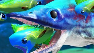 MAHI MAHI vs MARINE REPTILE ICHTHYOSAURUS  Feed and Grow Fish  Part 55  Pungence [upl. by Acisey215]