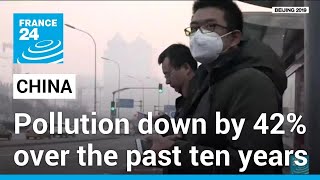 Air quality in China Pollution levels down by 42 over the past ten years • FRANCE 24 English [upl. by Wainwright419]