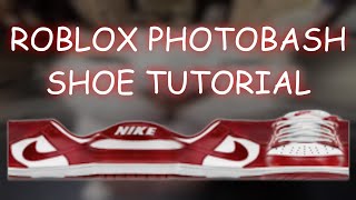 ROBLOX SHOE PHOTOBASH TUTORIAL 2023 [upl. by Tahmosh]