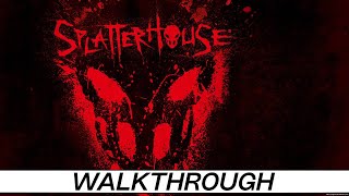 Splatterhouse  Full Game Walkthrough  No Commentary [upl. by Leanor]