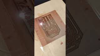 Using the ComMarkerB6 to laser engrave an incredibly impressive PCB projectpcb Fiberlaserengraving [upl. by Rriocard]