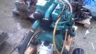 Volvo Penta MD2040D 39hp Marine Diesel Engine [upl. by Selmore300]