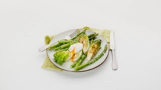 Gegrilde romaine aspergesalade  Allerhande [upl. by Nevla448]