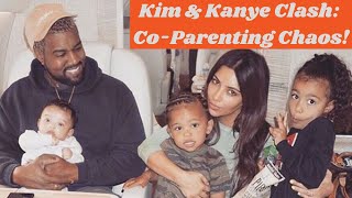 KIM and KANYEs EPIC CoParenting BATTLE Royale [upl. by Chrotoem]