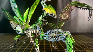 3D Mechanical Metal Mantis Unboxed and Built [upl. by Bland100]