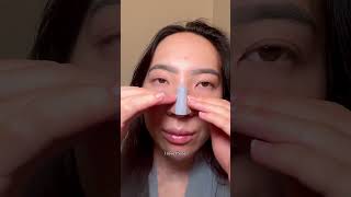 Do nose pore patches really work  pores skincare peach slices nose strips hydrocolloid patch [upl. by O'Grady]