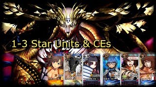 NA Goetia King of Demons 13 Star Units amp CEs FGO [upl. by Stickney]