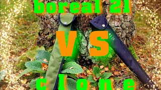 Boreal 21 vs shinetrip clone [upl. by Ellehcsor]