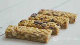 Homemade Granola Bars A Healthy Snack in 7 Easy Steps [upl. by Darill]