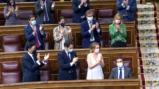 Casado pide la dimisión de Sánchez tras los indultos [upl. by Ybot593]