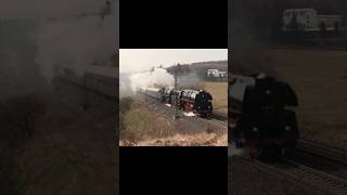 Doppel 015 in Tschechien 2016 bei Hajek dampflok trainspotting train steam steamtrainrailway [upl. by Helen]