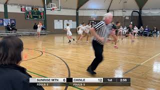 20231207 Chinle Basketball vs Sunrise Mountain [upl. by Elocn737]