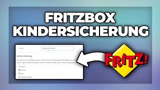 FritzBox Kindersicherung einstellen  deaktivieren  Tutorial [upl. by Melodee]