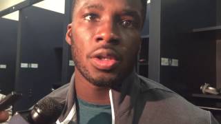 Nelson Agholor faults dropped passes to mental mistakes [upl. by Stulin]