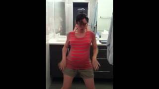 Pregnancy Dance How to Induce Labor feat Lets Go by Calvin Harris [upl. by Tades260]