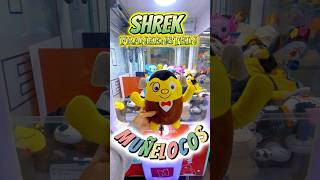 Ganamos A SHREK FRANKENSTEIN muñelocos peluches toys squishmallows arcade maquinadepeluches [upl. by Latsyek111]