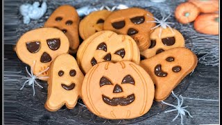 BISCOTTI Di HALLOWEEN Ricetta Facile E Veloce Da Fare A Casa Biscotti per Bambini [upl. by Swithin336]