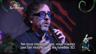 Alice au pays des Merveilles  Une journée avec Tim Burton à Paris I Disney [upl. by Isma168]