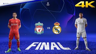 FC 24  Liverpool Vs Real Madrid  Ft Chiesa Mbappe  UEFA Champions League Final  4K [upl. by Aspa]