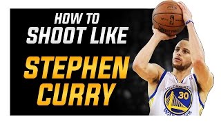 How to Shoot like Stephen Curry Shooting Form Blueprint [upl. by Enoid]