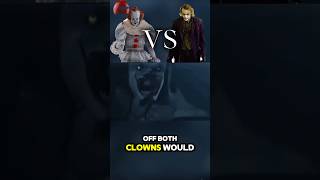 How I see the fight between Joker and Pennywise comicbooks videocomics comics dc dccomics [upl. by Linskey]