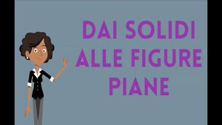 Dai solidi alle figure piane scuola primaria [upl. by Nerrol]