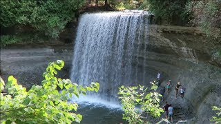 Bridal Veil Falls Kagawong Manitoulin Island [upl. by Lapointe]