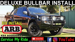 BULLBAR INSTALL DIY [upl. by Robaina]