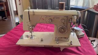 Meet Karen Kenmore Kenmore Model 158480 Sewing Machine [upl. by Aicelav140]