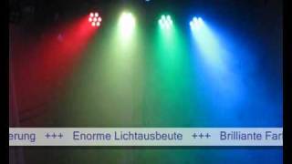 SHOWTEC quotCompact Power Lightsetquot TCL DMX Lichtanlage [upl. by Nivan]