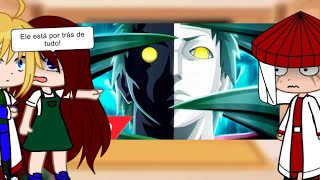 Minato Kushina e Hiruzen reagindo ao Rap do ZetsuBranco e preto7MZreact GC [upl. by Pierette]