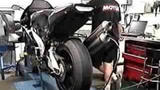 1999 Aprilia RSVSP Cosworth Engine Dyno [upl. by Festatus]