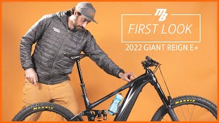 The ALL NEW 2022 Giant Reign E Ebike  Better than ever [upl. by Ardnu]