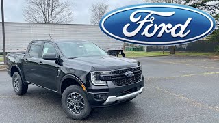 2024 Ford Ranger XLT Sport POV Test Drive Walkaround and Review [upl. by Elehcir]