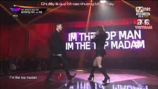 Vietsub Jimin ft Iron  PUSS  Unpretty Rapstar AOA Viet Nam [upl. by Yenahc126]