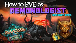 Allods OnlineАллоды Онлайн 150  How to PVE as Demonologist  Демонолог ПВЕ Аспект Нападения [upl. by Anaitat]