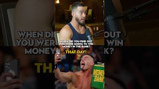 Austin Theory Found Out He Was Winning MITB That Day [upl. by Kciderf374]