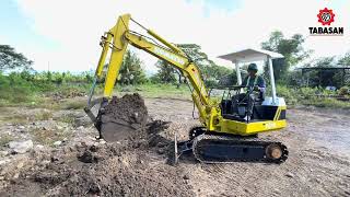 Actual Burn Testing Performance of Backhoe Komatsu PC105  Tabasan Rebuilders Corp [upl. by Atik]