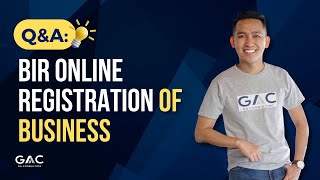 BIR Online Registration of Business [upl. by Rolan]