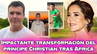 ¡La impresionante transformación del príncipe heredero de Dinamarca Christian tras su vida en África [upl. by Garling390]