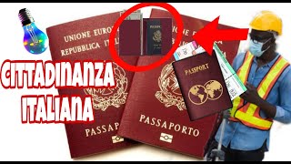 La cittadinanza italiana come si ottiene cosè la cittadinanza italianaimmigrati [upl. by Anelram]