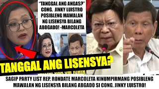 Matapos MAGLABAS ng UNVERIFIED EVIDENCE vs PRRD LUISTRO PINATATANGGALAN ng LISENSYA Bilang ABOGADO [upl. by Daeriam]