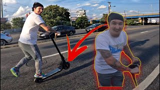 I GOT A E SCOOTER I CAN WHEELIE SMOOSAT SA3 [upl. by Nennek]