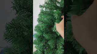 4 10 FT Artificial PVC Christmas Treechristmasdecorations christmastree christmasdecor christmas [upl. by Eahsed]