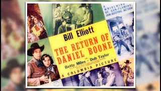 The Return Of Daniel Boone 1941 Western Bill Elliott [upl. by Ong147]