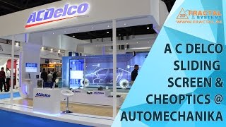 AC Delco  Sliding Screen amp Cheoptics at AutoMechanika [upl. by Bacchus740]